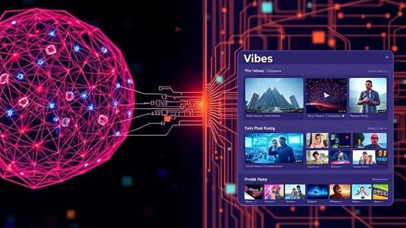 AI Meta’s AI Video Feed ‘Vibes’ Goes Viral: Endless bite-sized, remix-ready clips keep engagement climbing