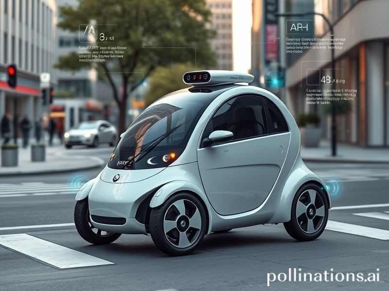 AI AI-Powered Three-Wheeled Beetle Cars: The Mini Autonomous Vehicles of Tomorrow