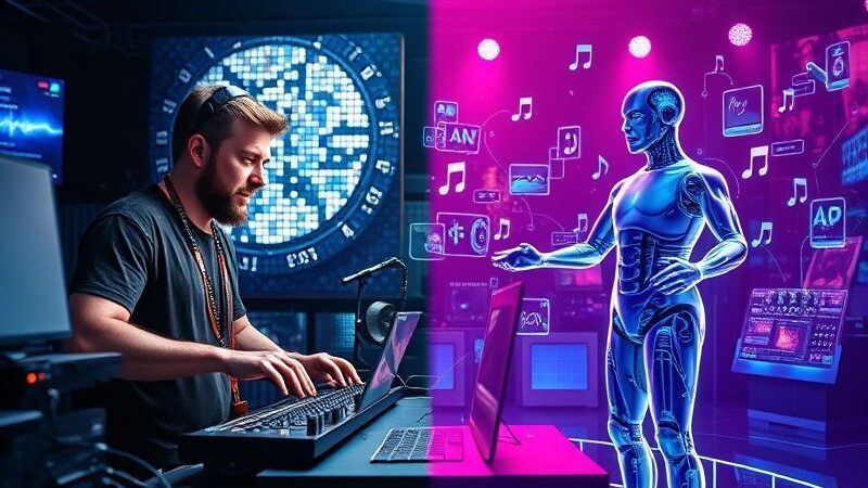 AI From Text to TV: AI-Generated Hosts Replace Human VJs on New Music Channel