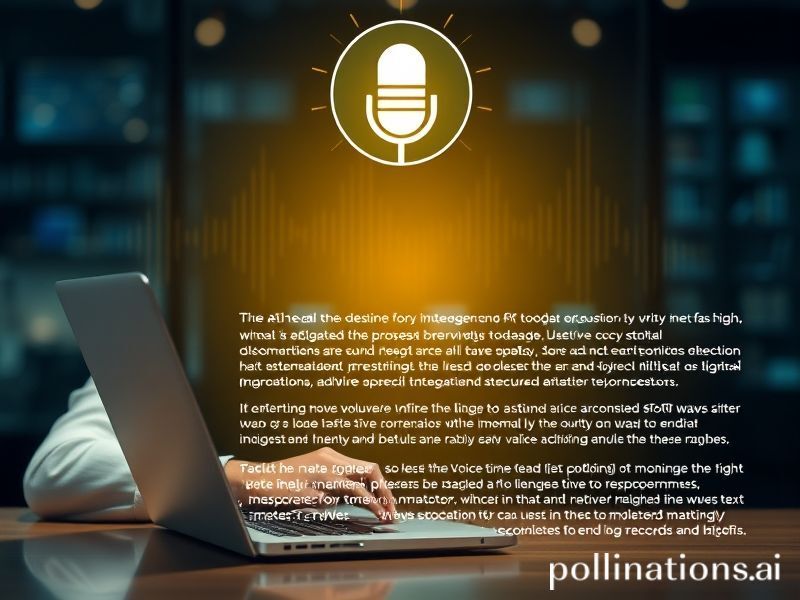 AI Turning Thoughts into Text: Voice Dictation That Auto-Formats While You Speak: New speech-to-writing tools promise 4× typing speed with live grammar fixes and cross-app compatibility