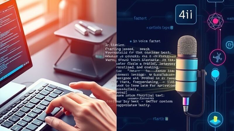 AI Voice-to-Text AI Promises 4× Faster Input Than Typing: Real-time auto-editing and personal dictionaries aim to replace keyboards