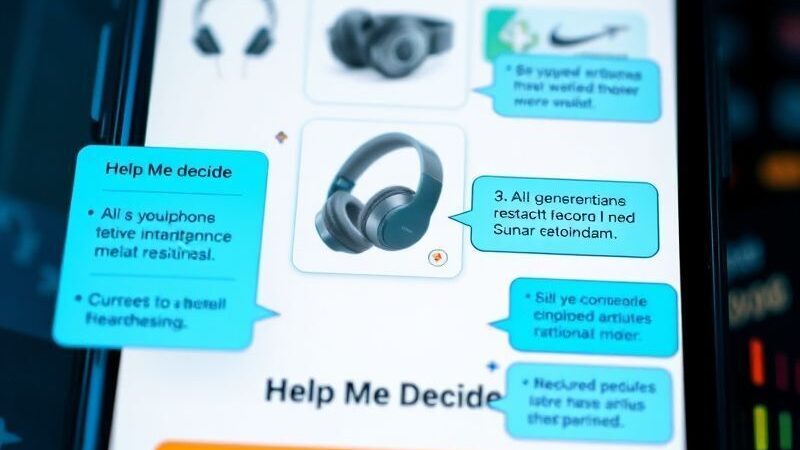 AI Amazon’s One-Tap ‘Help Me Decide’ Turns Browsing Into an AI Shopping Assistant: Personalized product picks with budget-aware explanations are quietly replacing traditional search