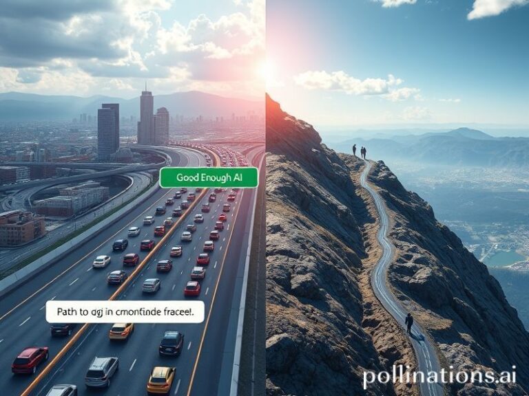 Read more about the article Is ‘Good Enough’ AI Killing AGI? Inside Silicon Valley’s Most Important Debate