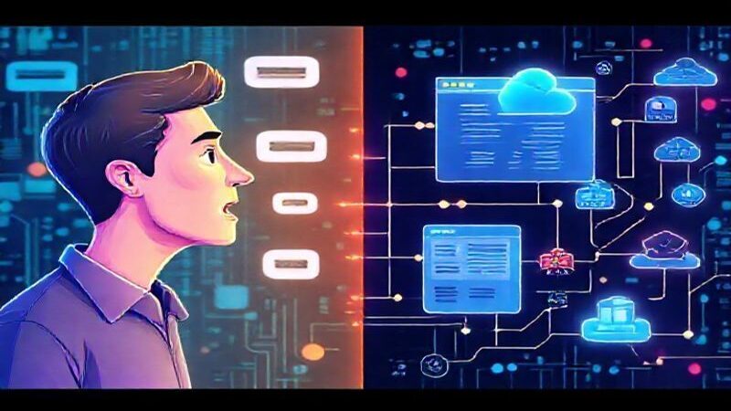AI Build a Full-Stack App by Talking to AI: No-code platforms like Base44 auto-generate databases, auth, and hosting from plain English
