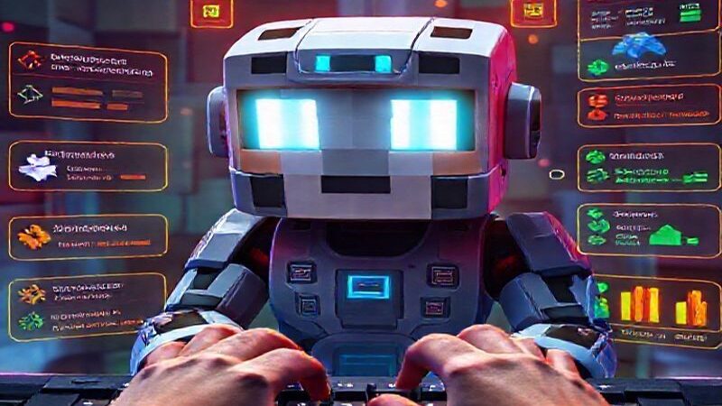 AI Hour of AI Invades Minecraft, Turning Kids Into Agent Wranglers: Microsoft’s new tutorial lets 7-year-olds train AI bots inside survival mode via MakeCode