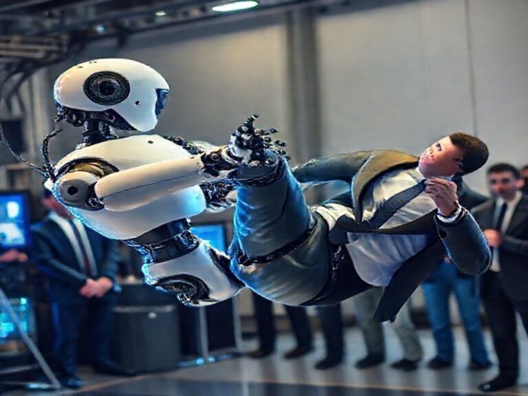 Read more about the article CEO Takes Robot Chest Kick: EngineAI’s T800 Humanoid Proves Real-World Durability in Shocking Demo