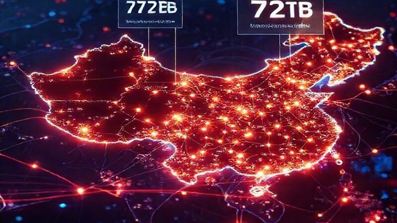 AI China’s 34,000-Mile AI Supernetwork Moves 72 TB in <2 Hours at 98% Data-Center Efficiency: How a distributed compute fabric across 40 cities is redefining scale and speed