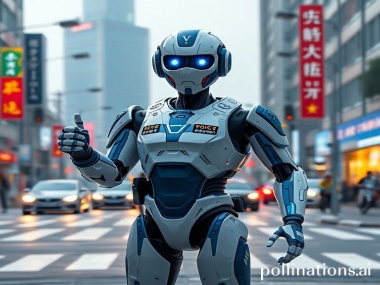 Read more about the article China’s AI Traffic Robot: Real-Life Robo-Cop Now Patrolling City Streets