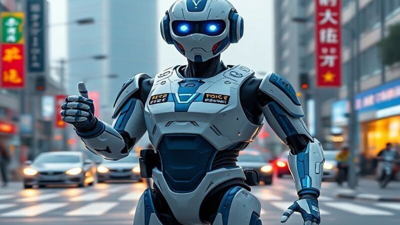 AI Robo-Cop in Real Life: AI Traffic Officer on Duty in China: Autonomous public-safety hardware is already directing cars in a major city