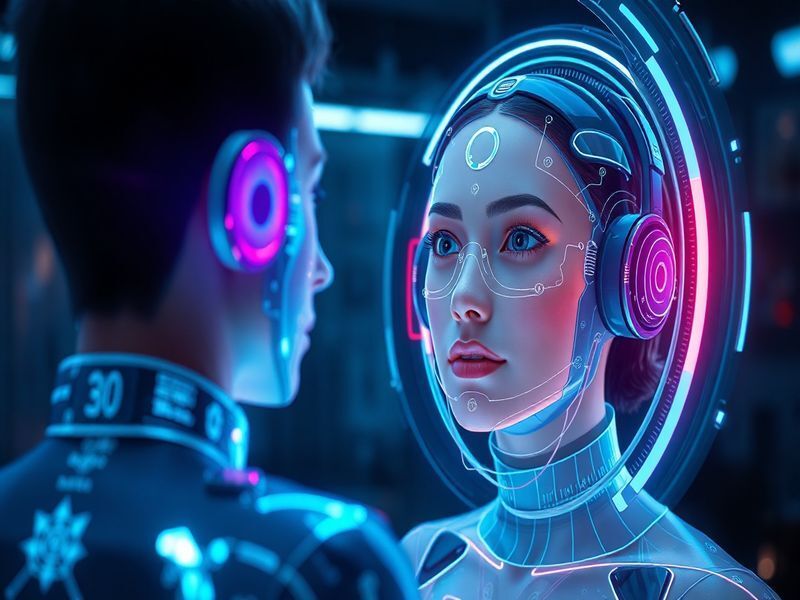 AI AI Mirrors for the Blind: A New Perspective on Self-Image: The impact and ethical considerations of AI-generated descriptions for visually impaired individuals