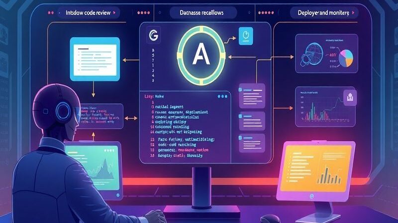 AI AI Agents Managing Workflows: The Next Frontier in Software Development: How AI agents are transforming the software development lifecycle from commit to production
