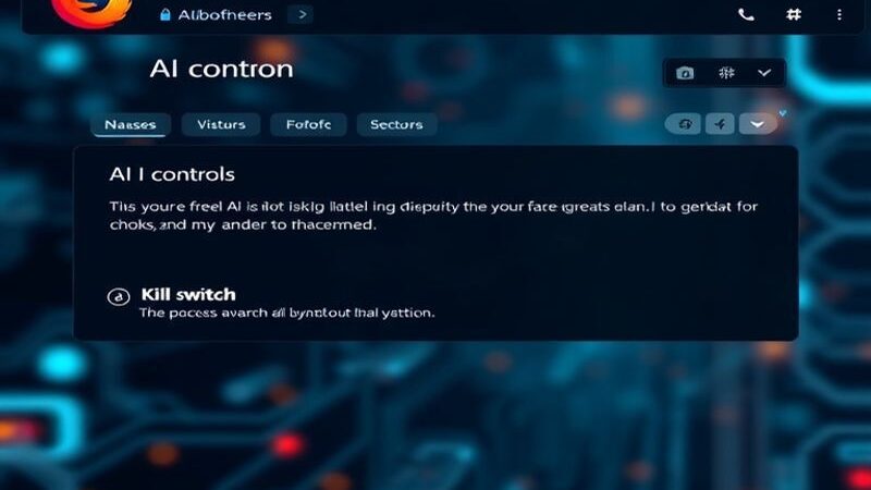 AI Firefox's AI Kill Switch: Giving Users Control Over Generative Features: Exploring Mozilla's new AI controls section in Firefox