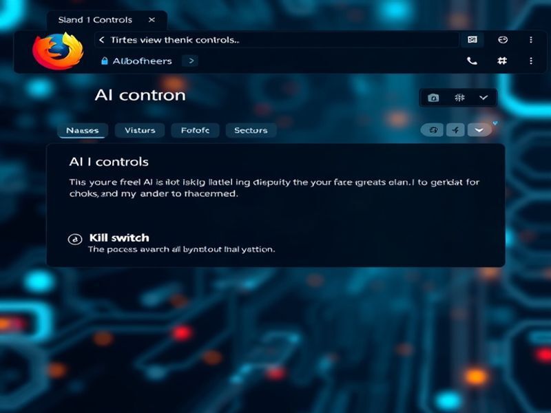 AI Firefox's AI Kill Switch: Giving Users Control Over Generative Features: Exploring Mozilla's new AI controls section in Firefox
