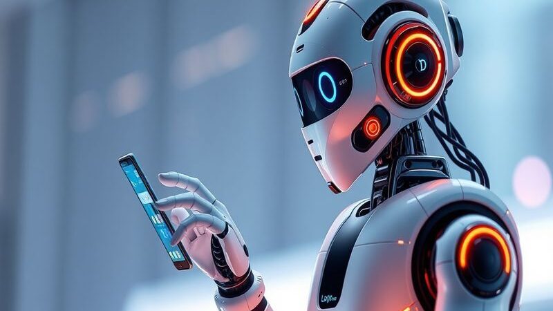 AI Consumer Robotics: The LOOI Robot: Exploring the innovative use of smartphones in robotics for personalized companionship.