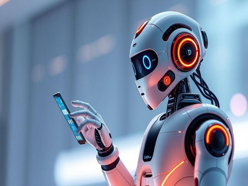 AI Consumer Robotics: The LOOI Robot: Exploring the innovative use of smartphones in robotics for personalized companionship.