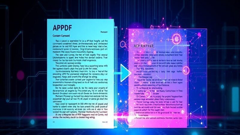 AI Transforming PDFs into Engaging Videos with AI: How AI tools are turning static documents into dynamic visual content for better engagement.