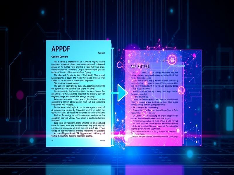 AI Transforming PDFs into Engaging Videos with AI: How AI tools are turning static documents into dynamic visual content for better engagement.