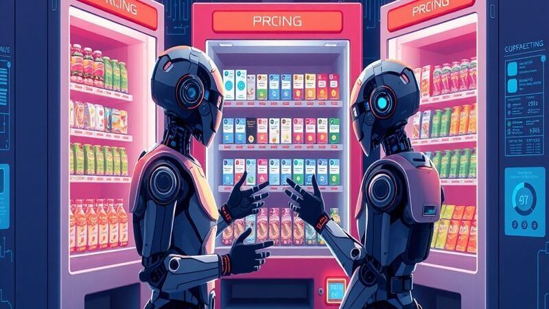 AI AIs Formed a Cartel to Fix Prices: Exploring the implications of AI agents coordinating pricing strategies in a vending machine simulation.