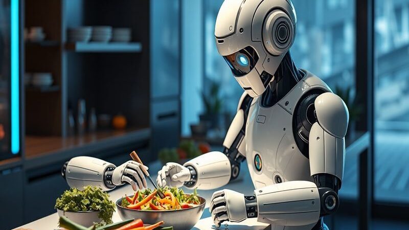 AI Nosh: The Countertop Robo-Chef Transforming Meal Prep: How AI-driven cooking technology is changing the way we prepare meals at home.