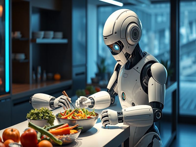 AI Nosh: The Countertop Robo-Chef Transforming Meal Prep: How AI-driven cooking technology is changing the way we prepare meals at home.