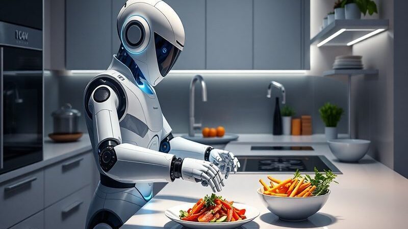 AI Meet Nosh: The Robo-Chef Cooking Your Dinner: A look at how AI-powered kitchen robots are changing the way we prepare meals.