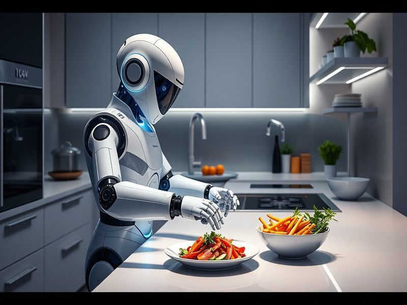 AI Meet Nosh: The Robo-Chef Cooking Your Dinner: A look at how AI-powered kitchen robots are changing the way we prepare meals.