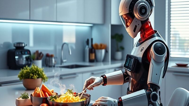 AI Robo-Chef Nosh: The Future of Cooking?: How AI-powered cooking technology is changing meal preparation and dietary customization.