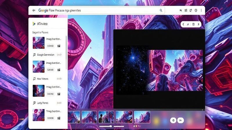 AI Google's Flow: Merging Image Generation and Video Creation: A look at how Google's new platform combines multiple AI tools into a single workspace.