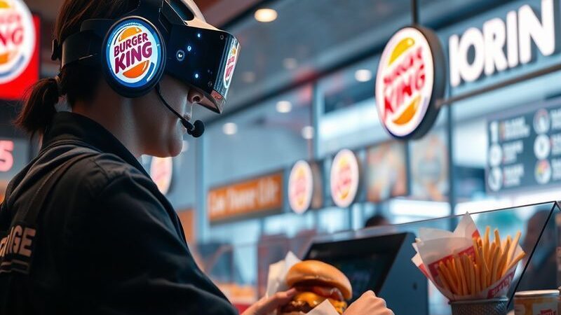 AI Burger King's AI Headset Revolutionizes Customer Interaction: Exploring how the fast-food chain is using AI to enhance employee performance and customer satisfaction.