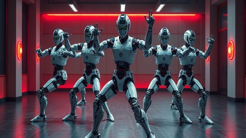 AI Unitree Robots: The New Face of Autonomous Performance: An insight into how Unitree's humanoid robots are performing synchronized kung fu routines autonomously.