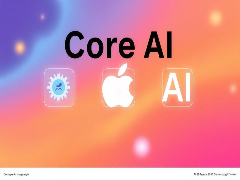 AI Apple's Transition from Core ML to Core AI: What Apple's new AI framework means for developers and the future of iOS applications.