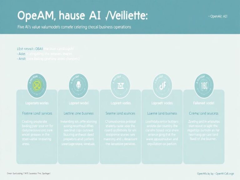 Read more about the article Unlocking Business Potential: OpenAI’s Five AI Value Models