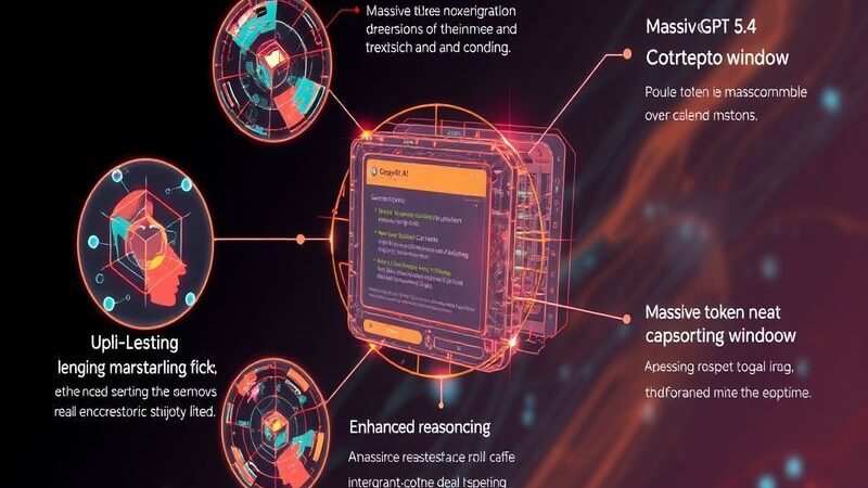 AI OpenAI Releases GPT-5.4: A Game Changer for AI Development: Exploring the new features, including a massive token context window and enhanced reasoning capabilities.