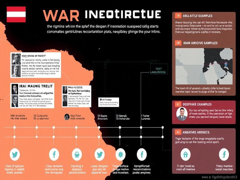 AI The Role of AI in Misinformation: The Iran War Case: Examining how AI-generated fakes influenced perceptions during a recent conflict.