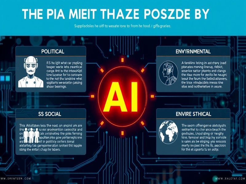 AI The Four Major Threats Posed by AI by 2028: An analysis of the political, social, and environmental risks associated with the rise of artificial intelligence.
