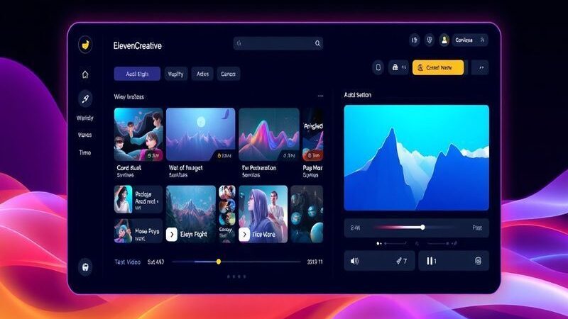AI ElevenLabs Launches Comprehensive Creative AI Platform: A deep dive into ElevenCreative, the all-in-one solution for audio and video content generation.