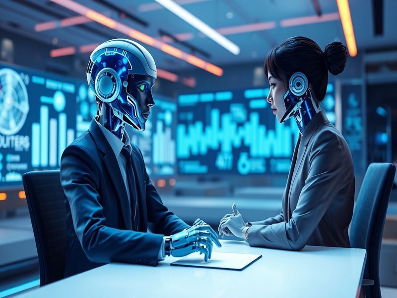 AI AI Bots Conducting Job Interviews at Scale: Exploring how companies like Meta and Netflix are using avatars to streamline recruitment.