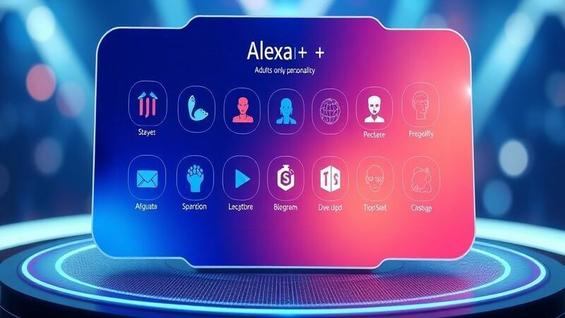AI Alexa+ Gets an Adults-Only Personality: Examining the impact of customizable AI personalities on user experience.