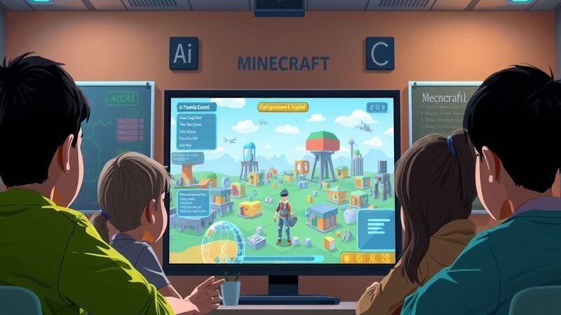 AI Minecraft as a Tool for Teaching AI Concepts: How interactive learning environments can engage children in understanding artificial intelligence.