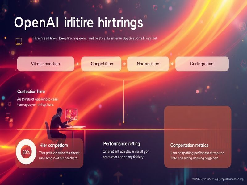 AI OpenAI's Unique Hiring Approach: No Resumes, Just Challenges: How OpenAI is reshaping recruitment with coding competitions and performance metrics.