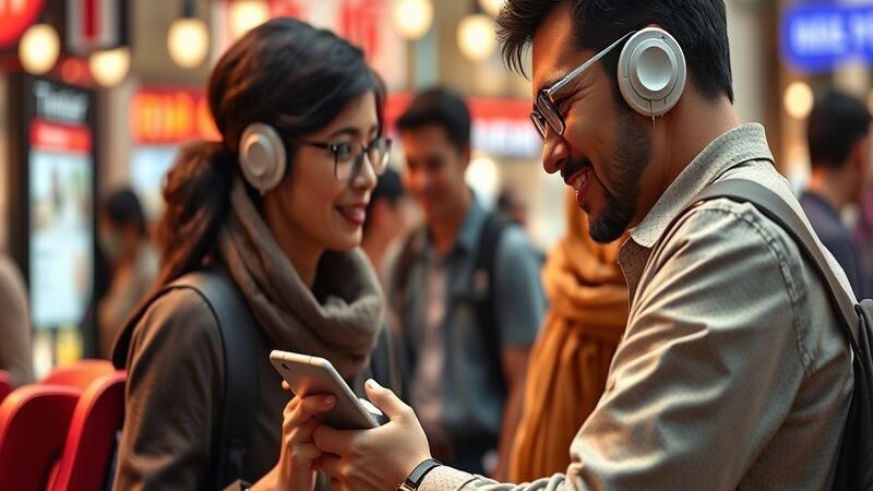 AI Revolutionizing Communication: The AI Pocket Translator: Meet the Timekettle X1, capable of real-time translation in 40 languages with advanced functionality.