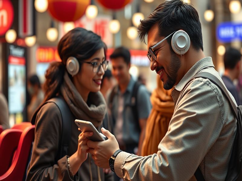 AI Revolutionizing Communication: The AI Pocket Translator: Meet the Timekettle X1, capable of real-time translation in 40 languages with advanced functionality.