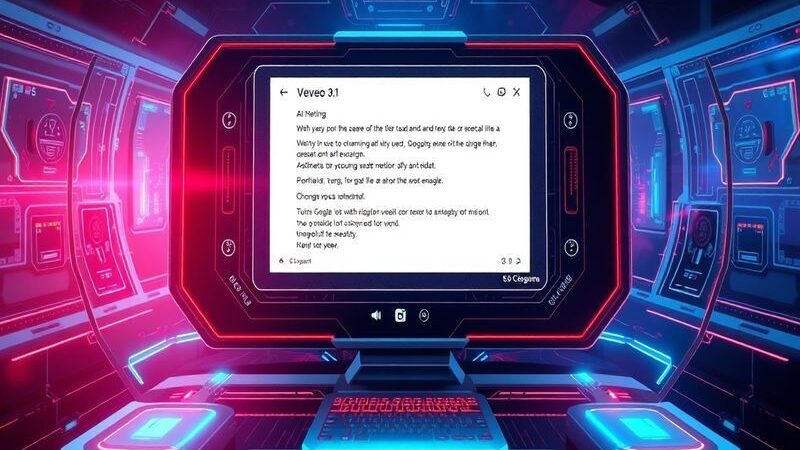 AI Google Launches Veo 3.1 Lite: A Game Changer for Text-to-Video: Exploring the capabilities and cost-effectiveness of Google's latest AI model.