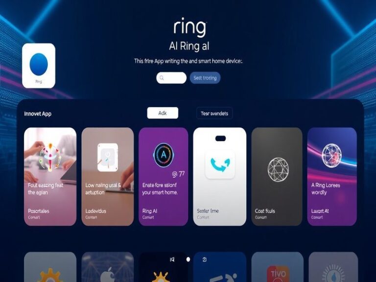 Read more about the article Ring Introduces an AI App Store: A New Era for Smart Home Tech