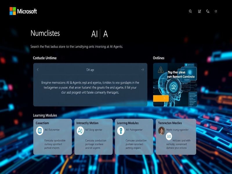 AI Microsoft Offers Free Course on Building AI Agents: A deep dive into the curriculum designed for aspiring AI developers.