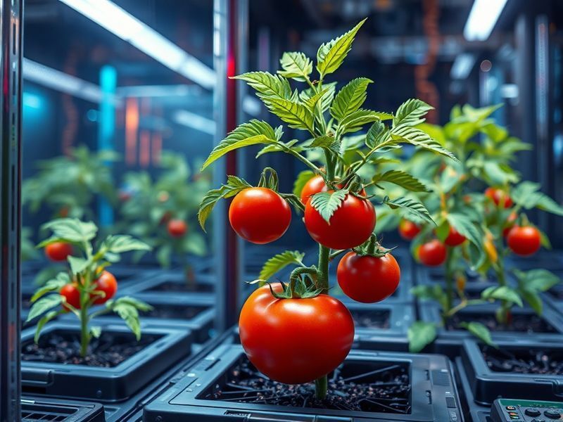 AI AI Takes Farming to New Heights: The Tomato Experiment: Discover how an AI managed the growth of a tomato plant for 100 days without human intervention.