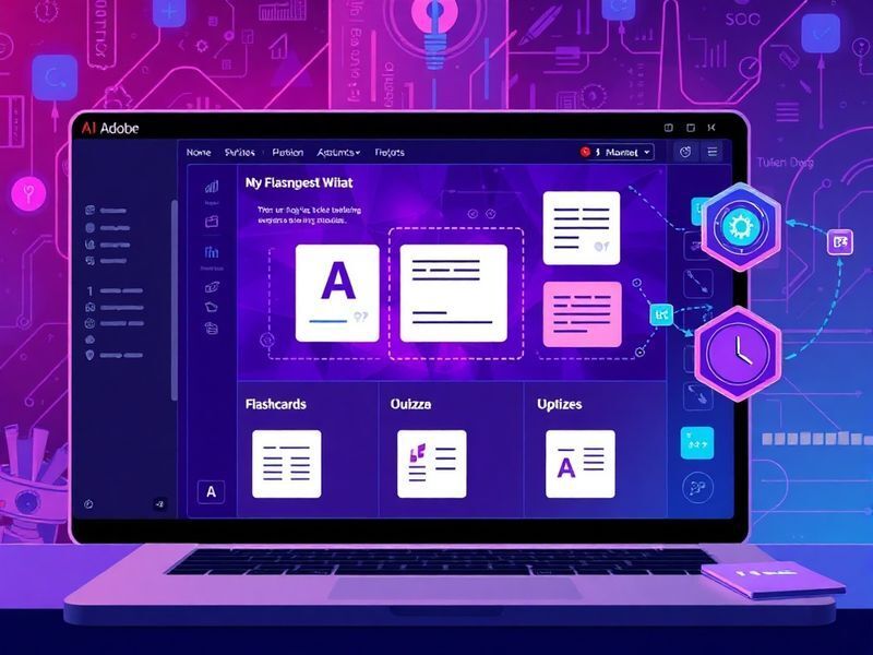 AI Adobe Launches Innovative AI Study Tools: The new platform transforms student notes into interactive learning materials, including flashcards and quizzes, powered by AI.