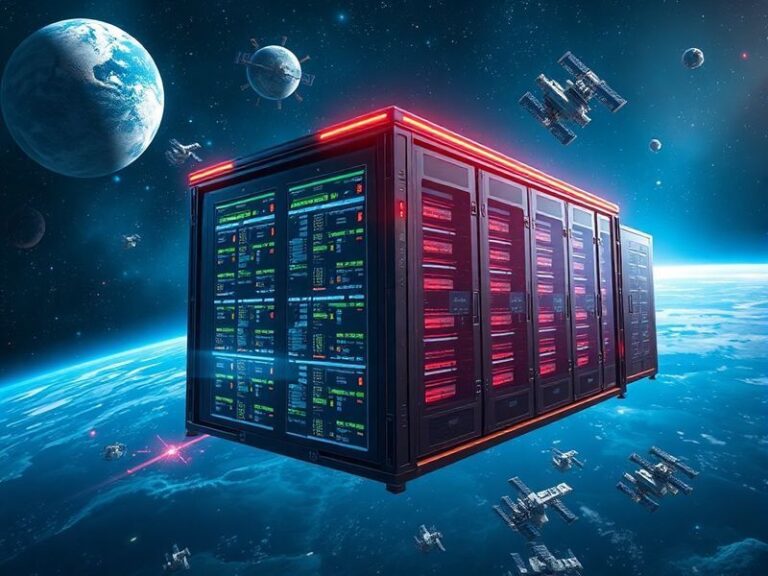 Read more about the article The First Data Center in Space: A New Frontier for AI and Computing