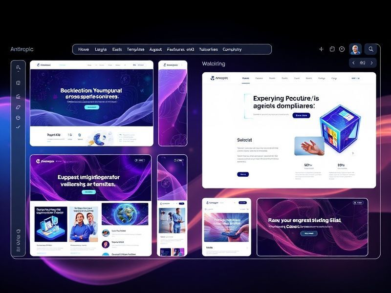 AI Anthropic's New Design Tool: Claude as a Designer: Leveraging AI to create polished marketing materials and prototypes.