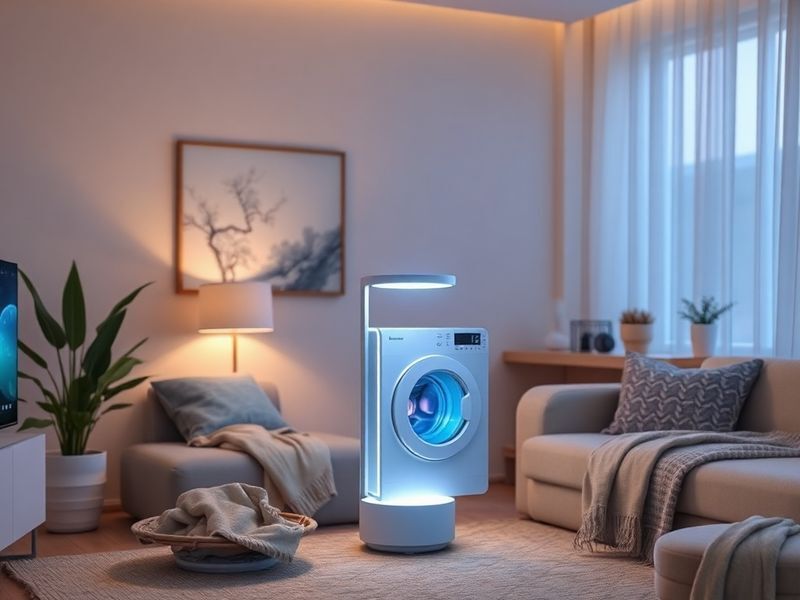 AI The Rise of AI in Home Automation: Meet Lume: A smart lamp that not only illuminates but also folds your laundry, redefining household chores.